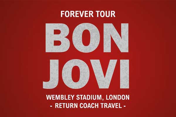 Bon Jovi - Coach Travel Only