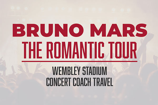 Bruno Mars - Coach Travel Only