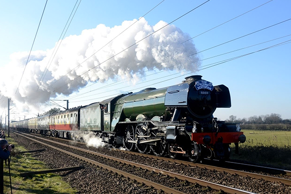 Flying Scotsman on West Somerset Railway