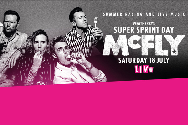 Newbury Races with McFly
