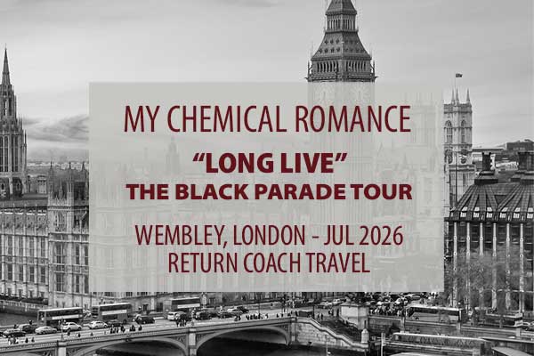 My Chemical Romance - Coach Travel Only