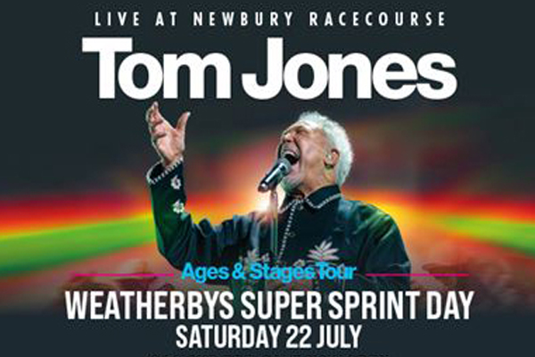 Newbury Races with Tom Jones