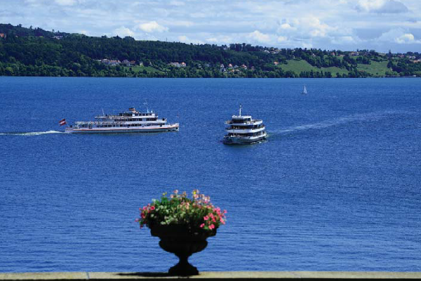 The Alpine Quartet and Lake Constance